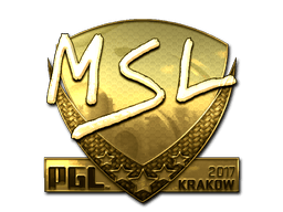 Sticker | MSL (Gold) | Krakow 2017