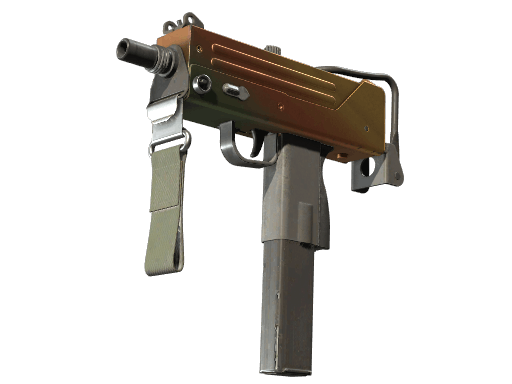 MAC-10 | Amber Fade - Field-Tested