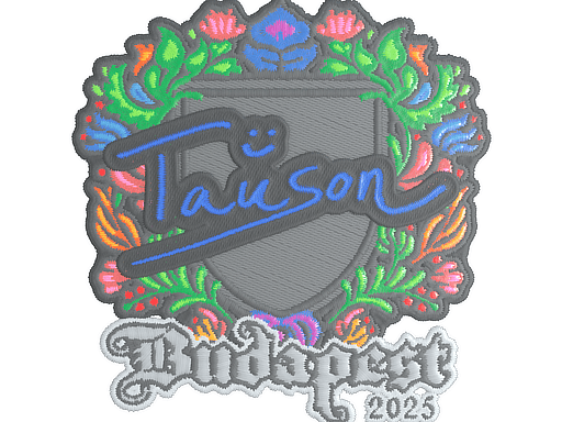 Sticker | Tauson (Embroidered) | Budapest 2025