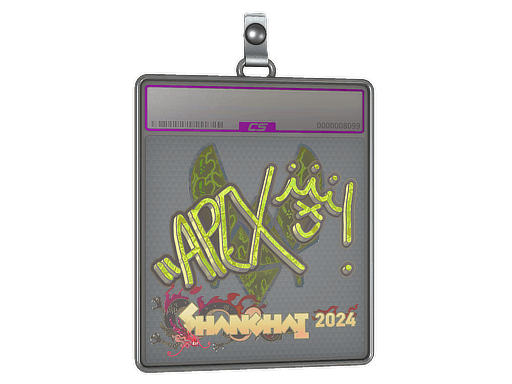 Sticker Slab | apEX (Holo) | Shanghai 2024