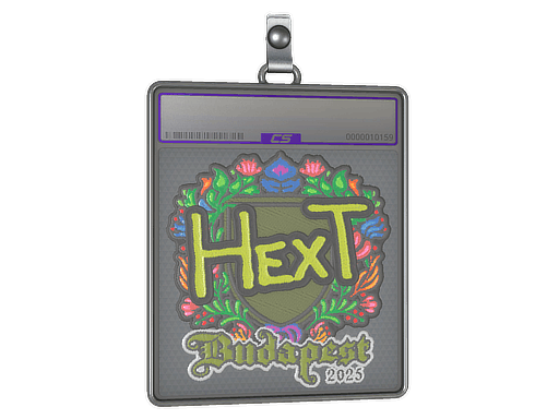 Sticker Slab | HexT (Embroidered) | Budapest 2025