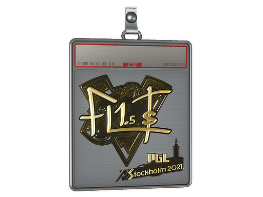 Sticker Slab | FL1T (Gold) | Stockholm 2021
