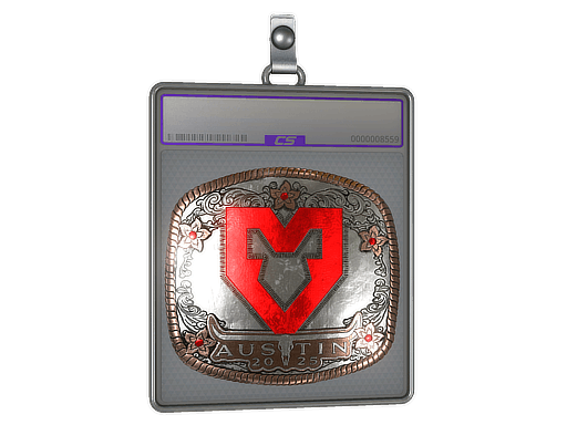 Sticker Slab | MOUZ (Foil) | Austin 2025