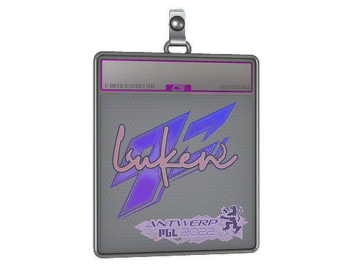 Sticker Slab | luken (Holo) | Antwerp 2022