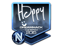 Sticker | Happy (Foil) | Cluj-Napoca 2015