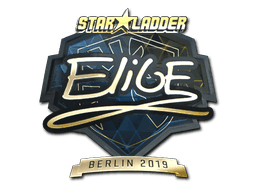 Sticker | EliGE (Gold) | Berlin 2019