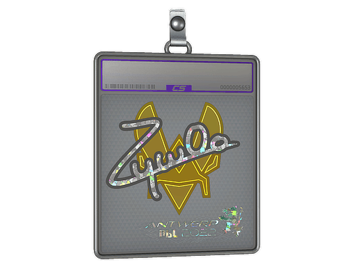 Sticker Slab | ZywOo (Glitter) | Antwerp 2022