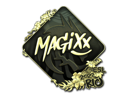 Sticker | magixx (Gold) | Rio 2022