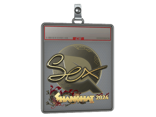 Sticker Slab | dexter (Gold) | Shanghai 2024