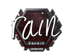Sticker | rain | London 2018