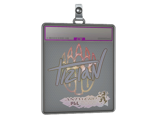 Sticker Slab | tiziaN (Holo) | Antwerp 2022