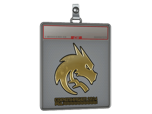 Sticker Slab | Team Spirit (Gold) | Copenhagen 2024