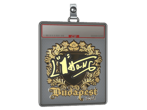 Sticker Slab | L1haNg (Gold) | Budapest 2025