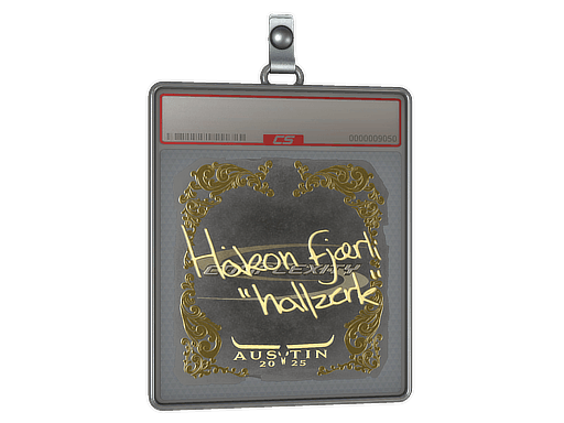 Sticker Slab | hallzerk (Gold) | Austin 2025