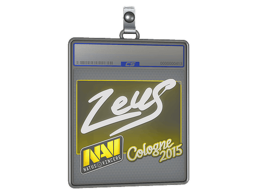 Sticker Slab | Zeus | Cologne 2015