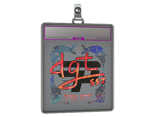 Sticker Slab | dgt (Holo) | Austin 2025