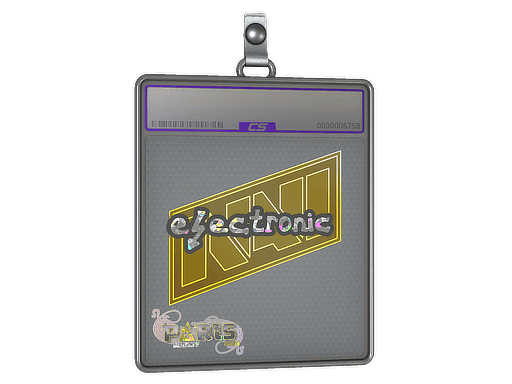 Sticker Slab | electronic (Glitter) | Paris 2023