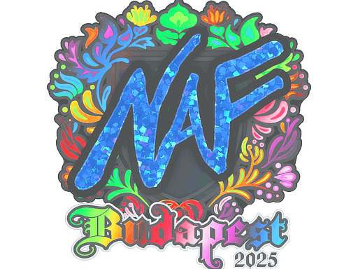 Sticker | NAF (Holo) | Budapest 2025