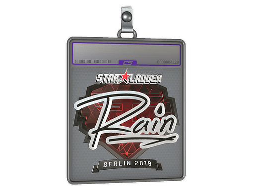 Sticker Slab | rain (Foil) | Berlin 2019