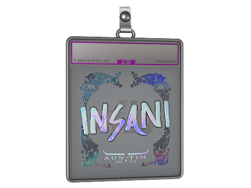 Sticker Slab | insani (Holo) | Austin 2025
