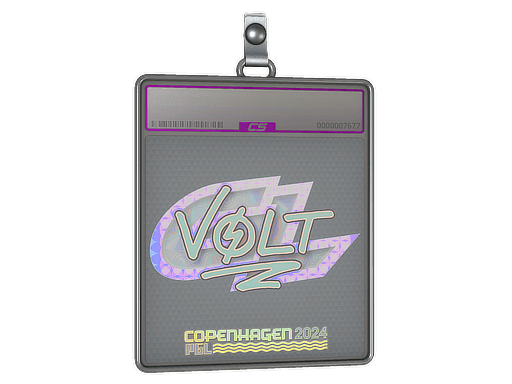 Sticker Slab | volt (Holo) | Copenhagen 2024