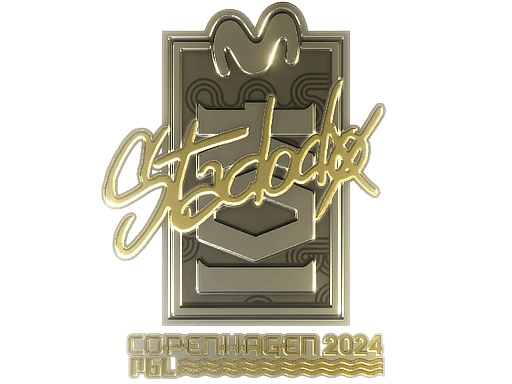 Sticker | stadodo (Gold) | Copenhagen 2024