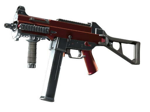 UMP-45 | Crimson Foil - Field-Tested
