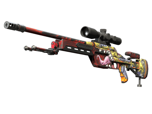 SSG 08 | Bloodshot - Field-Tested