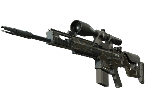 SCAR-20 | Army Sheen - Field-Tested