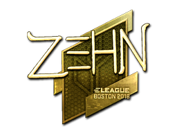 Sticker | zehN (Gold) | Boston 2018