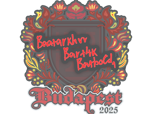 Sticker | Bart4k | Budapest 2025