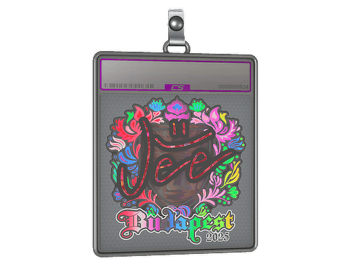 Sticker Slab | Jee (Holo) | Budapest 2025