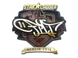 Sticker | FL1T (Gold) | Berlin 2019