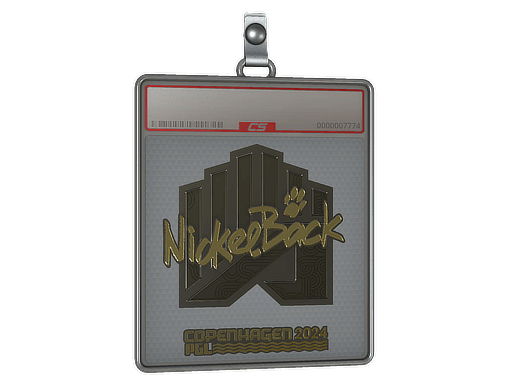 Sticker Slab | NickelBack (Gold) | Copenhagen 2024