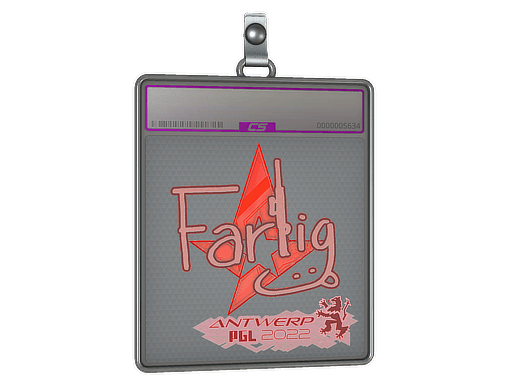 Sticker Slab | Farlig (Holo) | Antwerp 2022