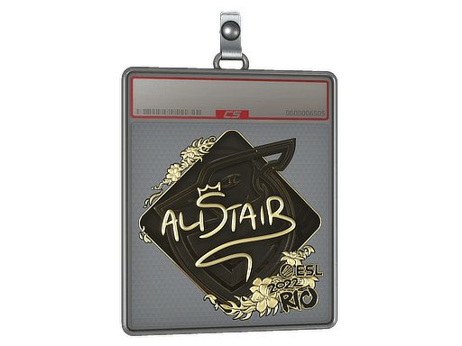 Sticker Slab | aliStair (Gold) | Rio 2022