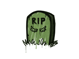 Sealed Graffiti | Tombstone