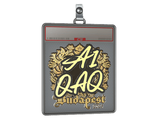 Sticker Slab | EmiliaQAQ (Gold) | Budapest 2025