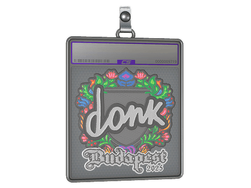 Sticker Slab | donk (Embroidered) | Budapest 2025