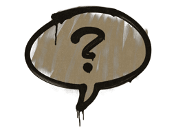 Sealed Graffiti | Question Mark - Default