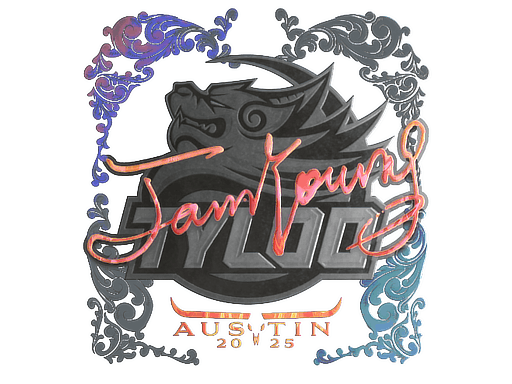 Sticker | JamYoung (Holo) | Austin 2025