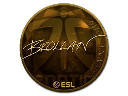 Sticker | Brollan (Gold) | Katowice 2019