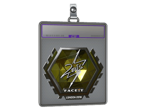 Sticker Slab | Zeus (Foil) | London 2018