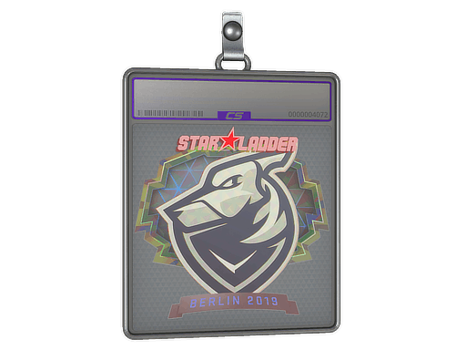 Sticker Slab | Grayhound Gaming (Holo) | Berlin 2019