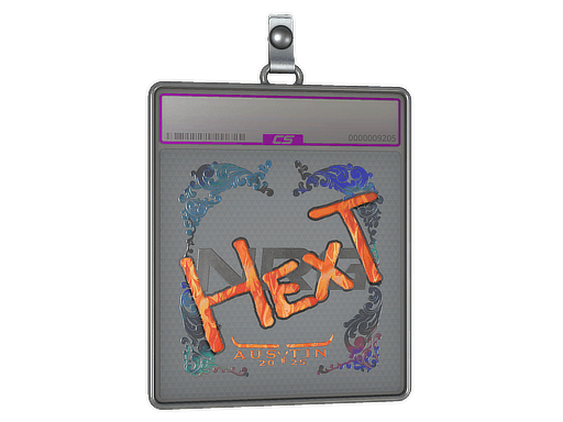 Sticker Slab | HexT (Holo) | Austin 2025