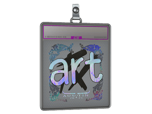 Sticker Slab | arT (Holo) | Austin 2025