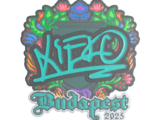 Sticker | xiELO (Embroidered) | Budapest 2025