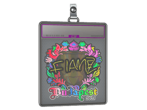 Sticker Slab | FlameZ (Holo) | Budapest 2025