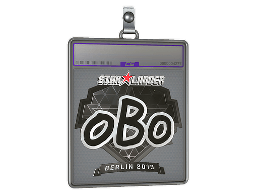 Sticker Slab | oBo (Foil) | Berlin 2019