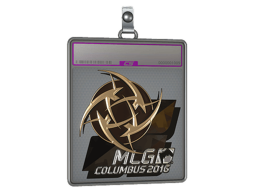 Sticker Slab | Ninjas in Pyjamas (Foil) | MLG Columbus 2016